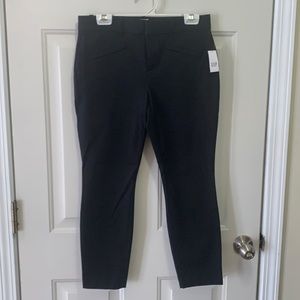 NEW! women’s GAP Black Skinny Ankle Trousers